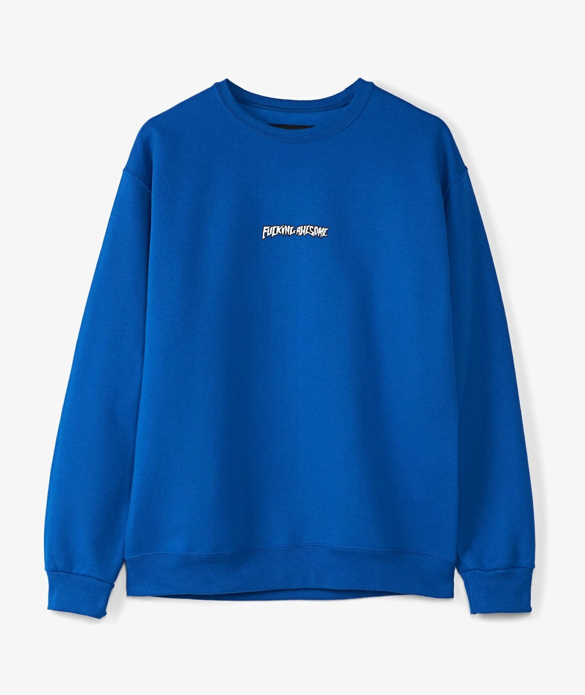 Fucking Awesome - Little Stamp Crewneck - Royal - ARROW & BEAST
