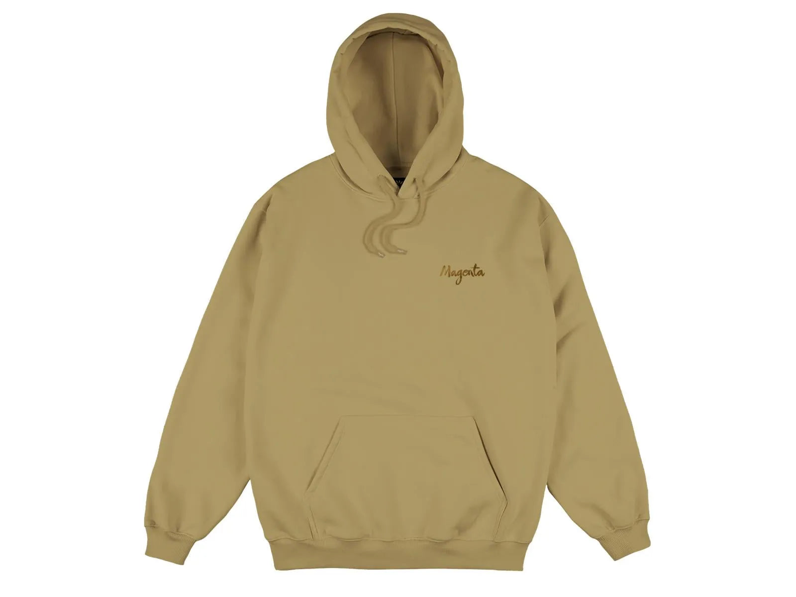 Magenta Skateboards - PETIT VELOURS HOODIE - CAFÉ - Cafe - ARROW & BEAST