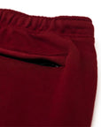 Hardies Hardware - Emboidered Sweatpants - Burgundy - ARROW & BEAST