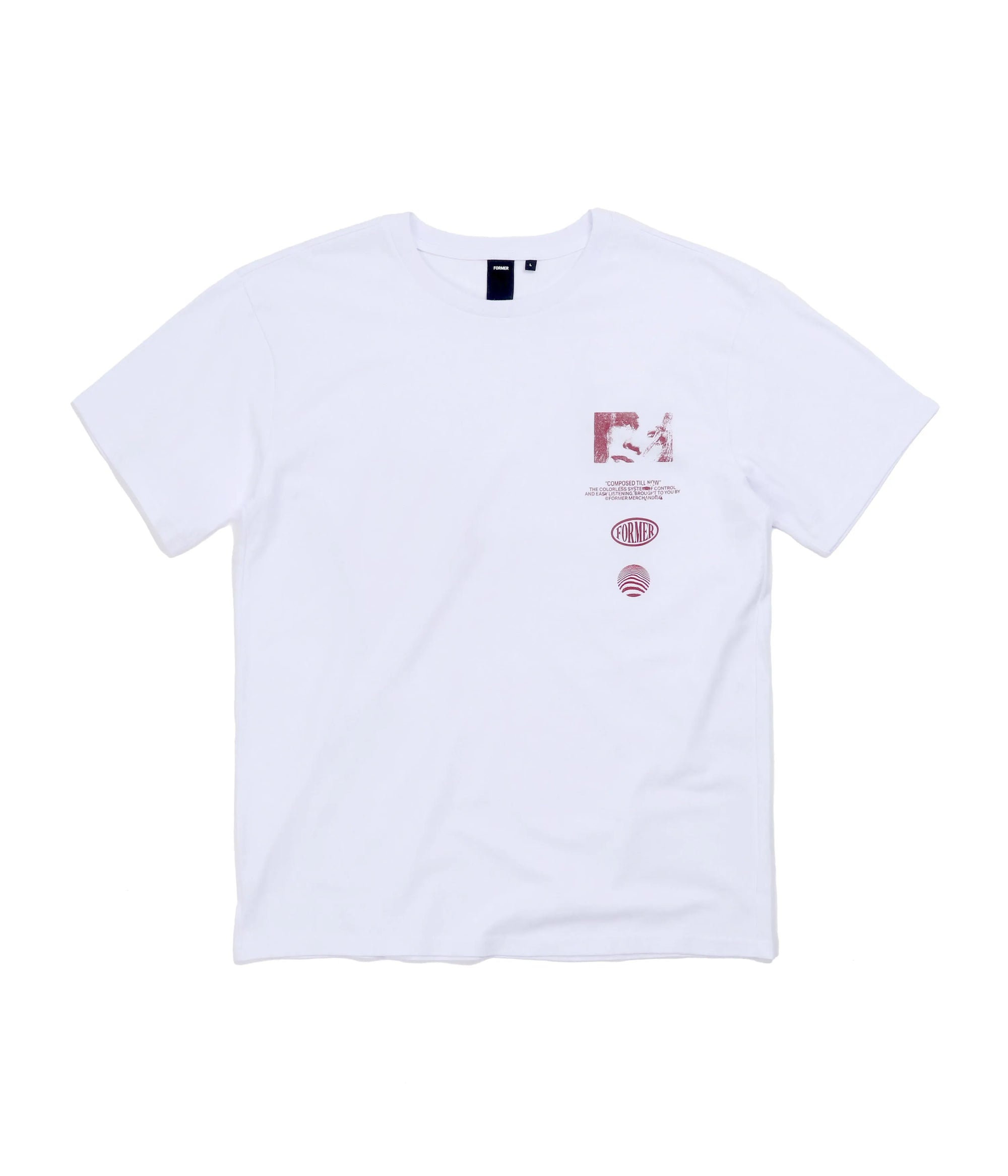 Former - RUPTURED T-SHIRT WHITE - WHITE - ARROW & BEAST