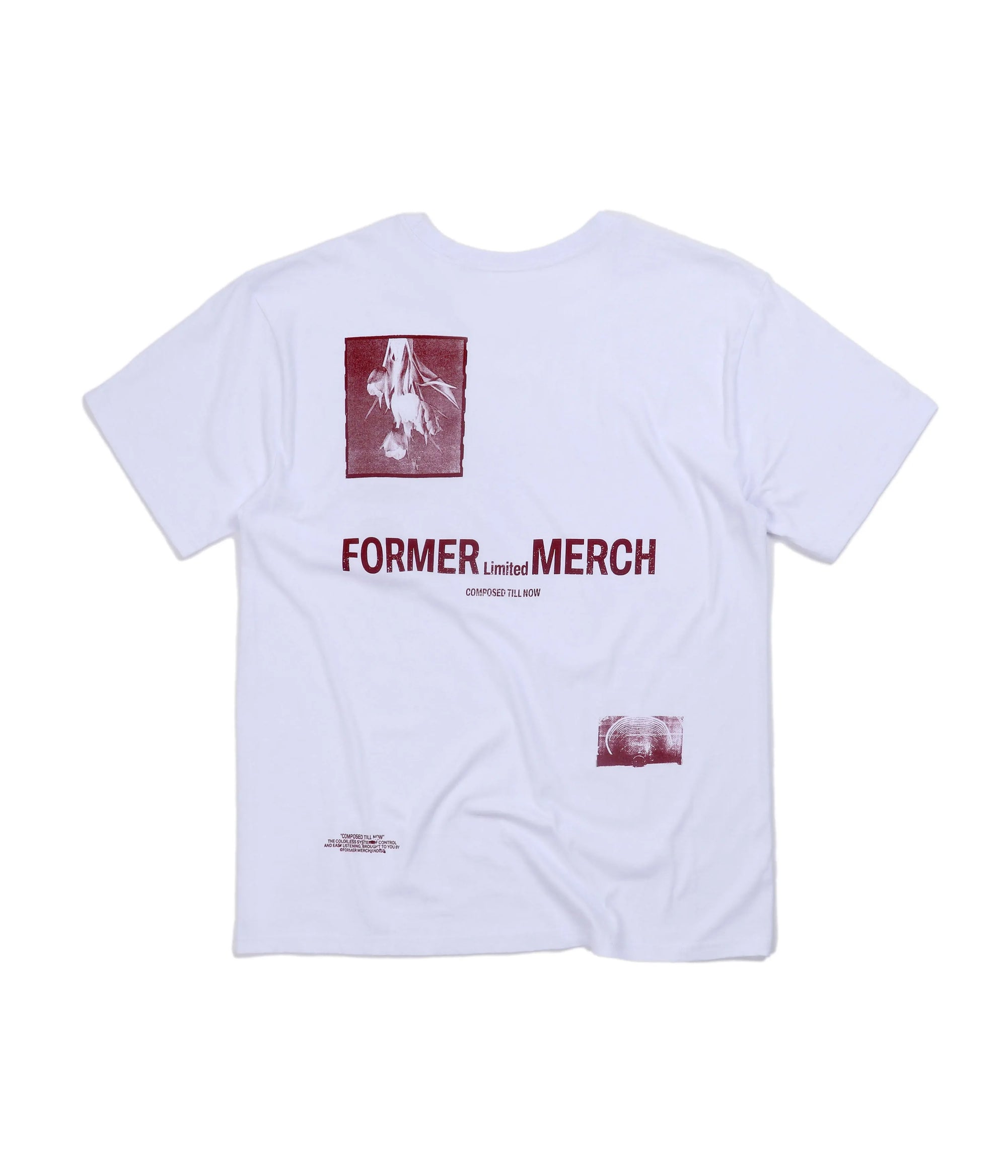 Former - RUPTURED T-SHIRT WHITE - WHITE - ARROW & BEAST