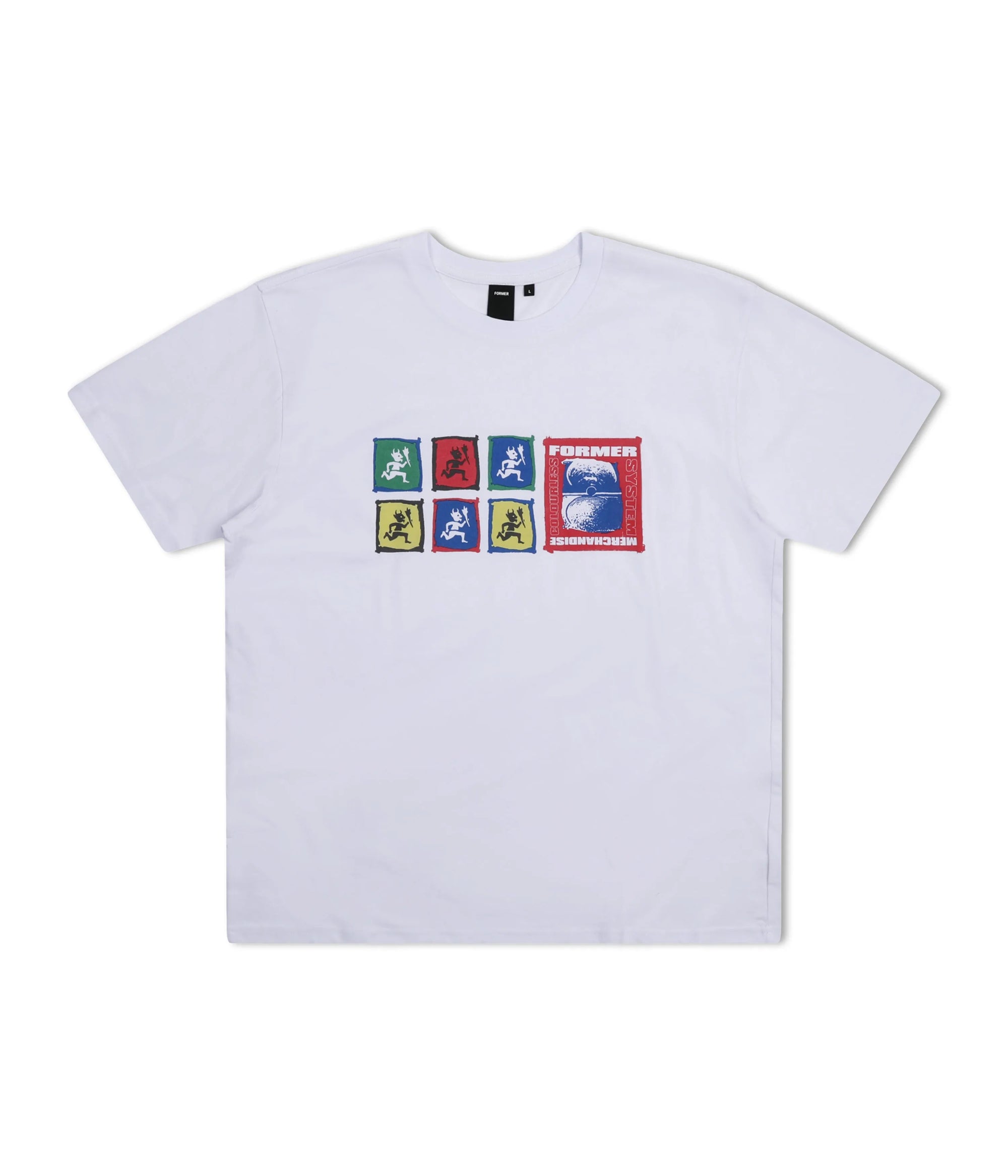 Former Merchandise - REMAINING T-SHIRT - WHITE - ARROW & BEAST