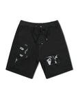 Former Merchandise - SHIFTING BALL WALKSHORT - BLACK - ARROW & BEAST