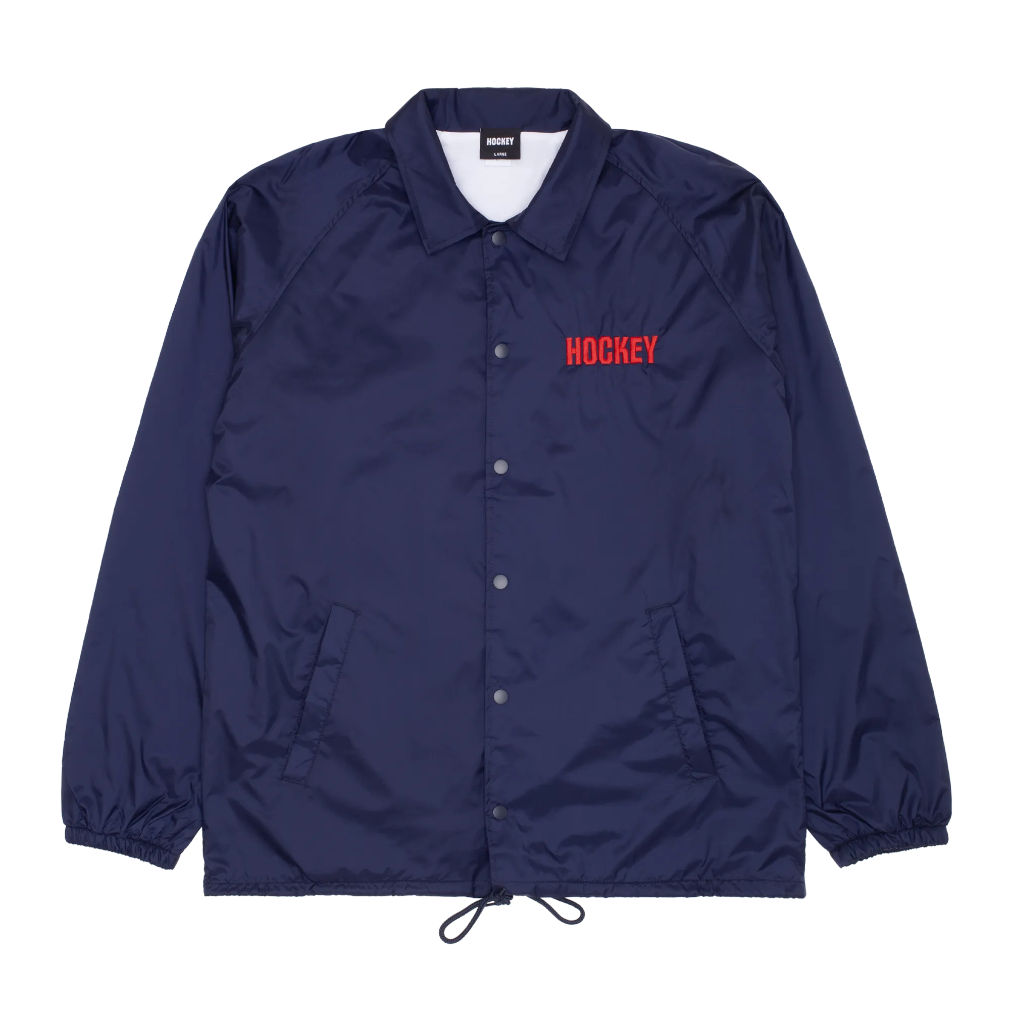 Hockey Skateboards x Independent Coaches Jacket Navy - ARROW & BEAST