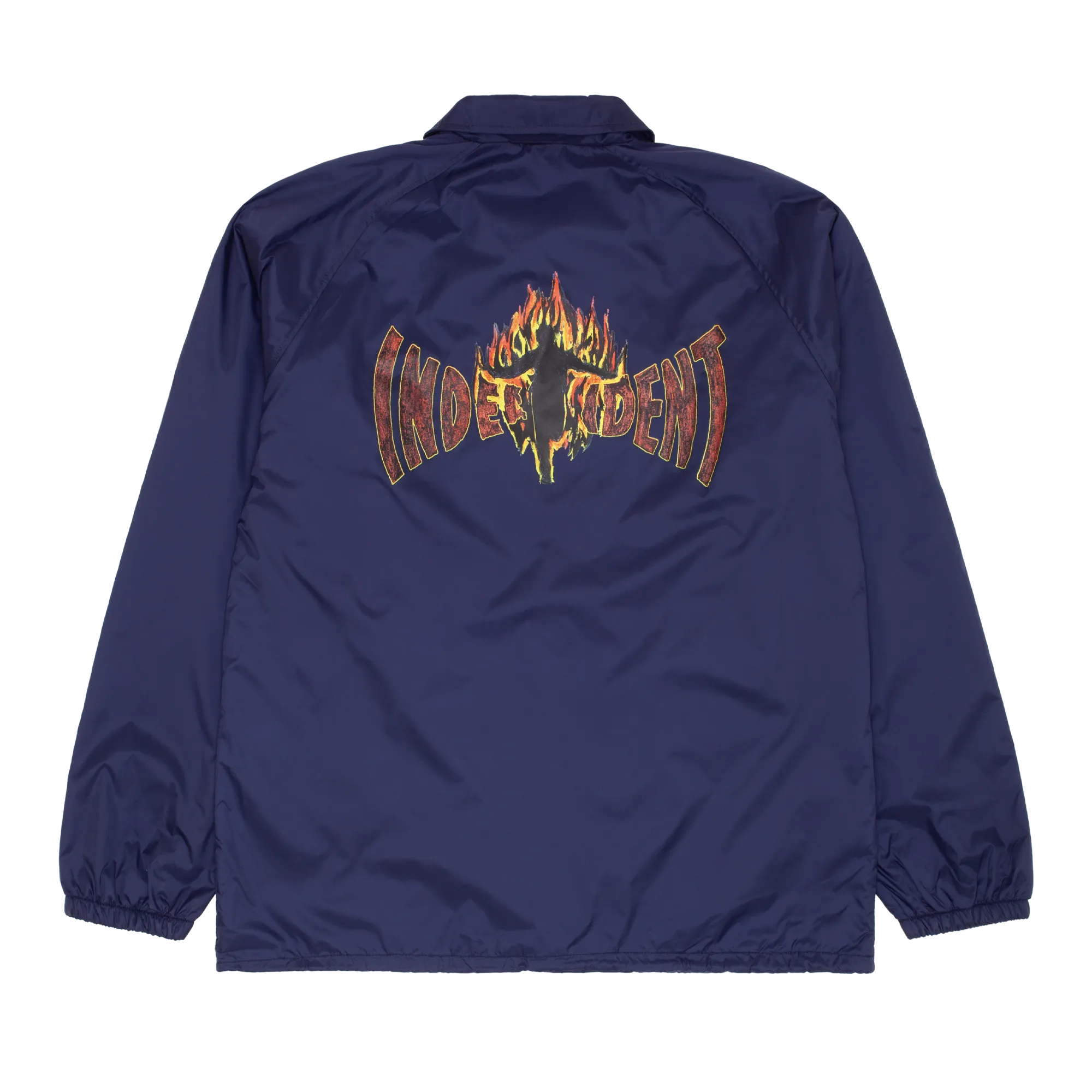 Hockey Skateboards x Independent Coaches Jacket Navy - ARROW & BEAST