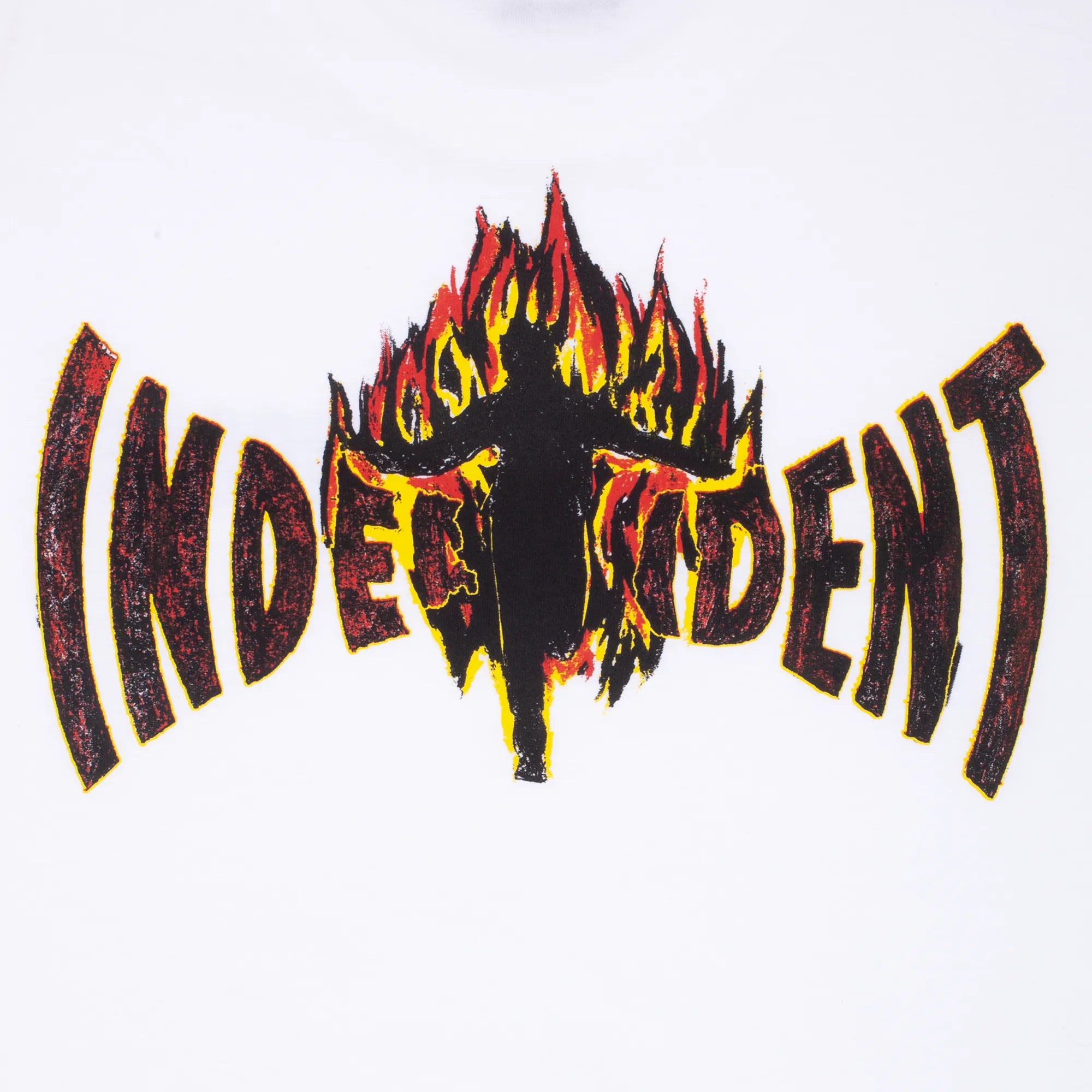 Hockey Skateboards x Independent Tee White - ARROW & BEAST