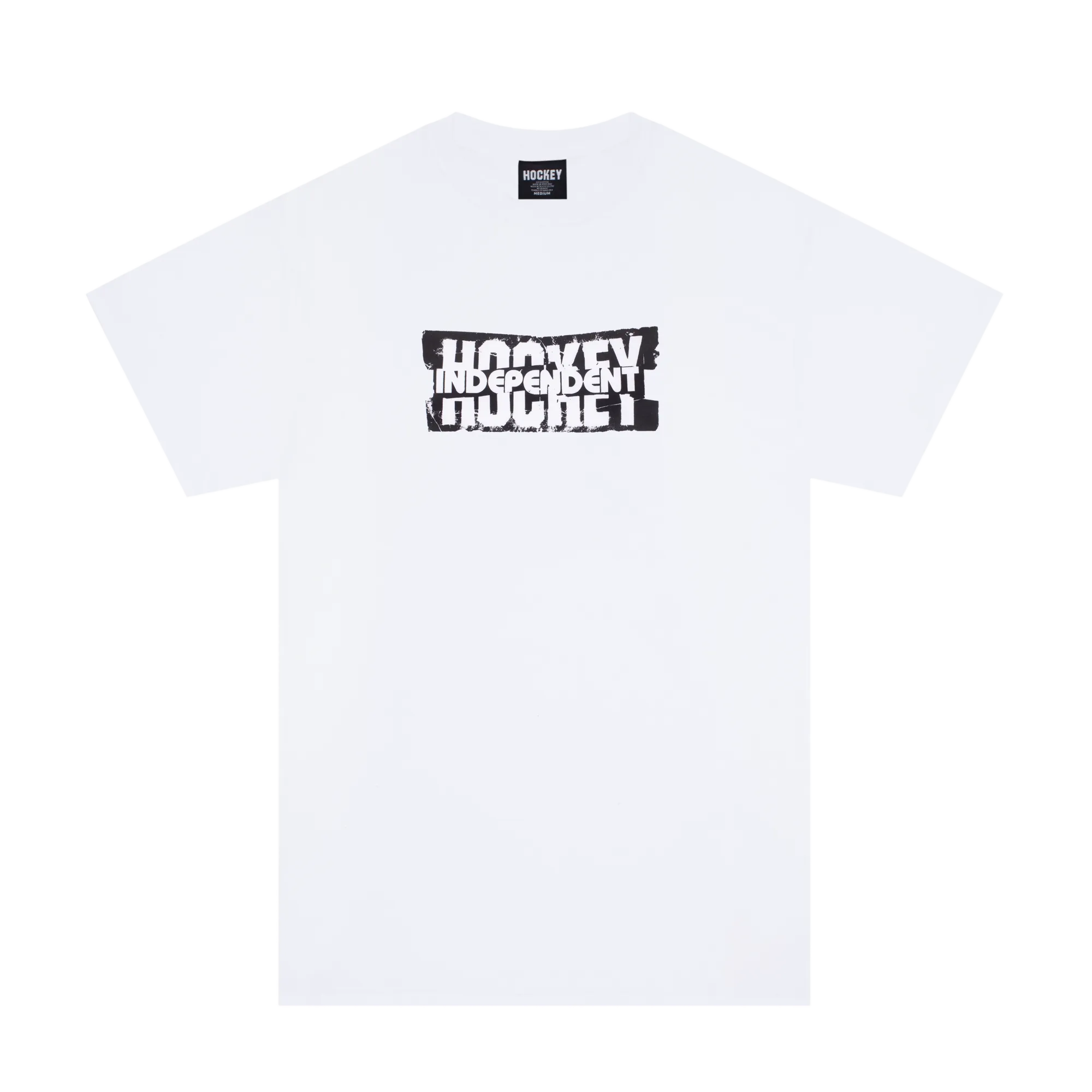 Hockey Skateboards Independent Decal Tee White - ARROW & BEAST