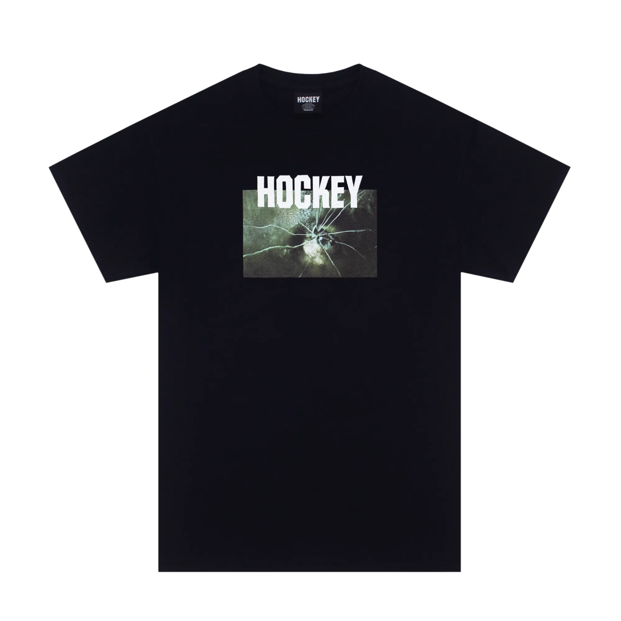 Hockey Skateboards Thin Ice Tee Black - ARROW & BEAST