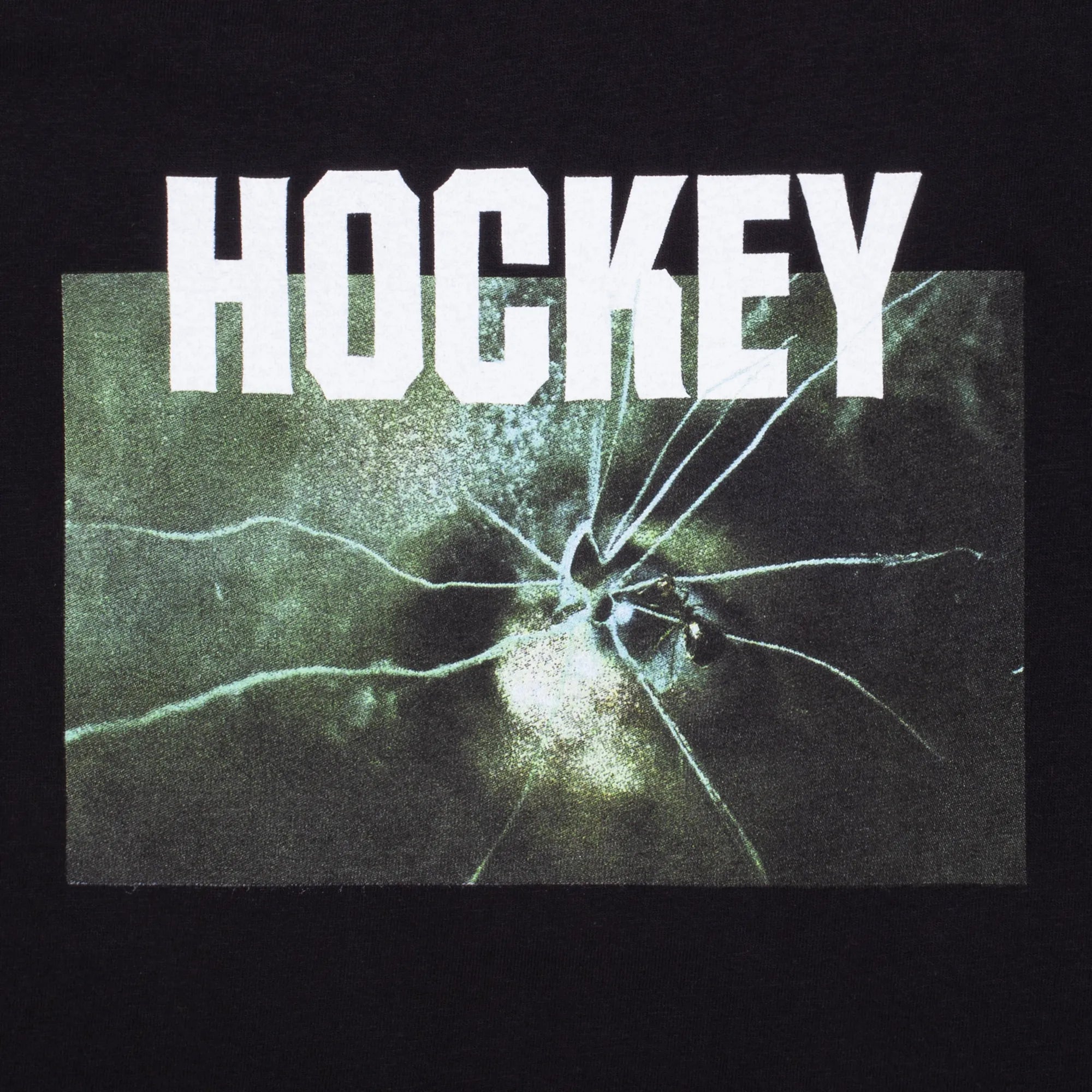 Hockey Skateboards Thin Ice Tee Black - ARROW & BEAST