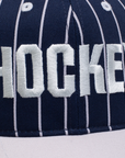 Hockey Skateboards Pinstriped Hat Navy - ARROW & BEAST