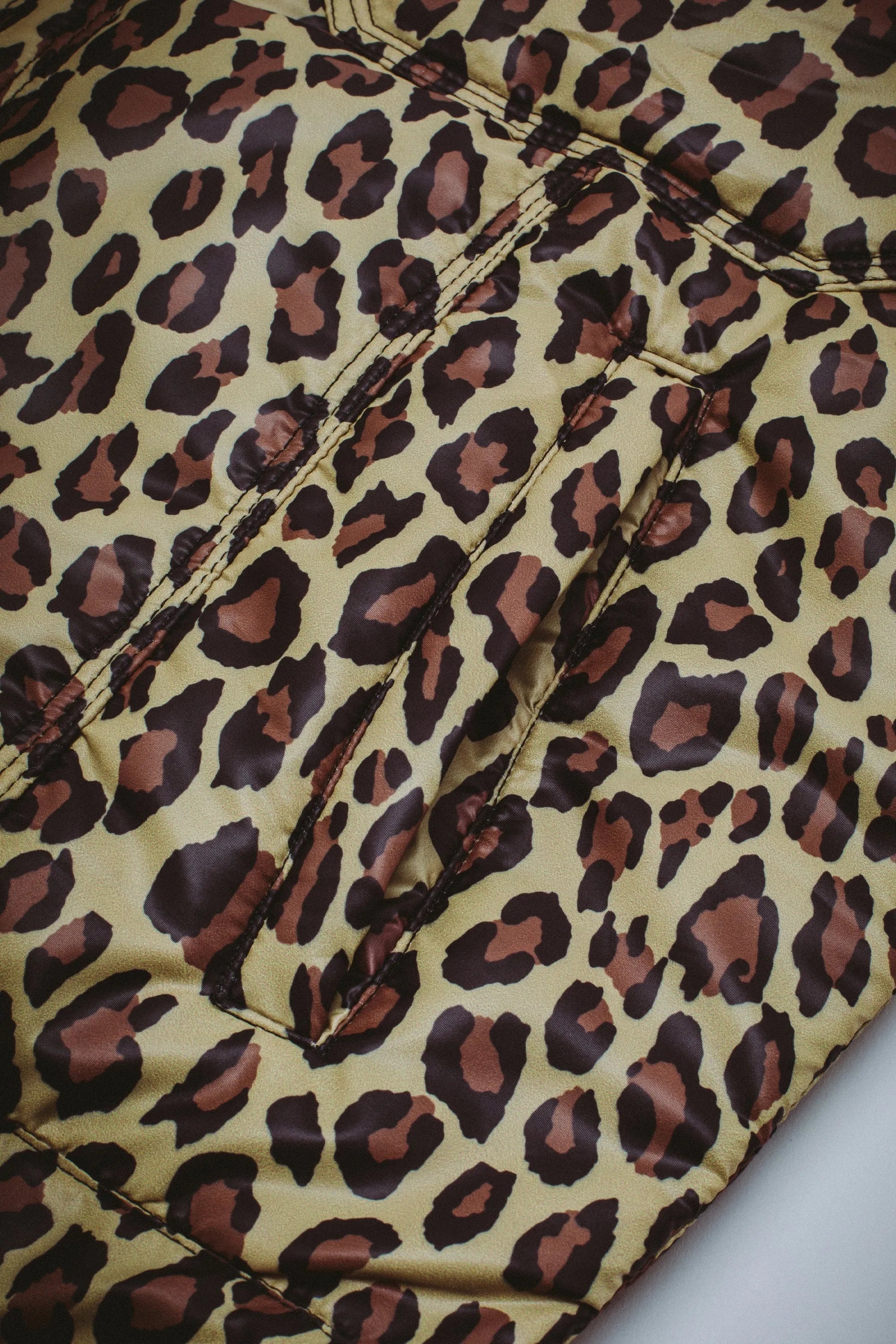 Fucking Awesome - Nylon Oversized Trucker - Leopard - ARROW & BEAST