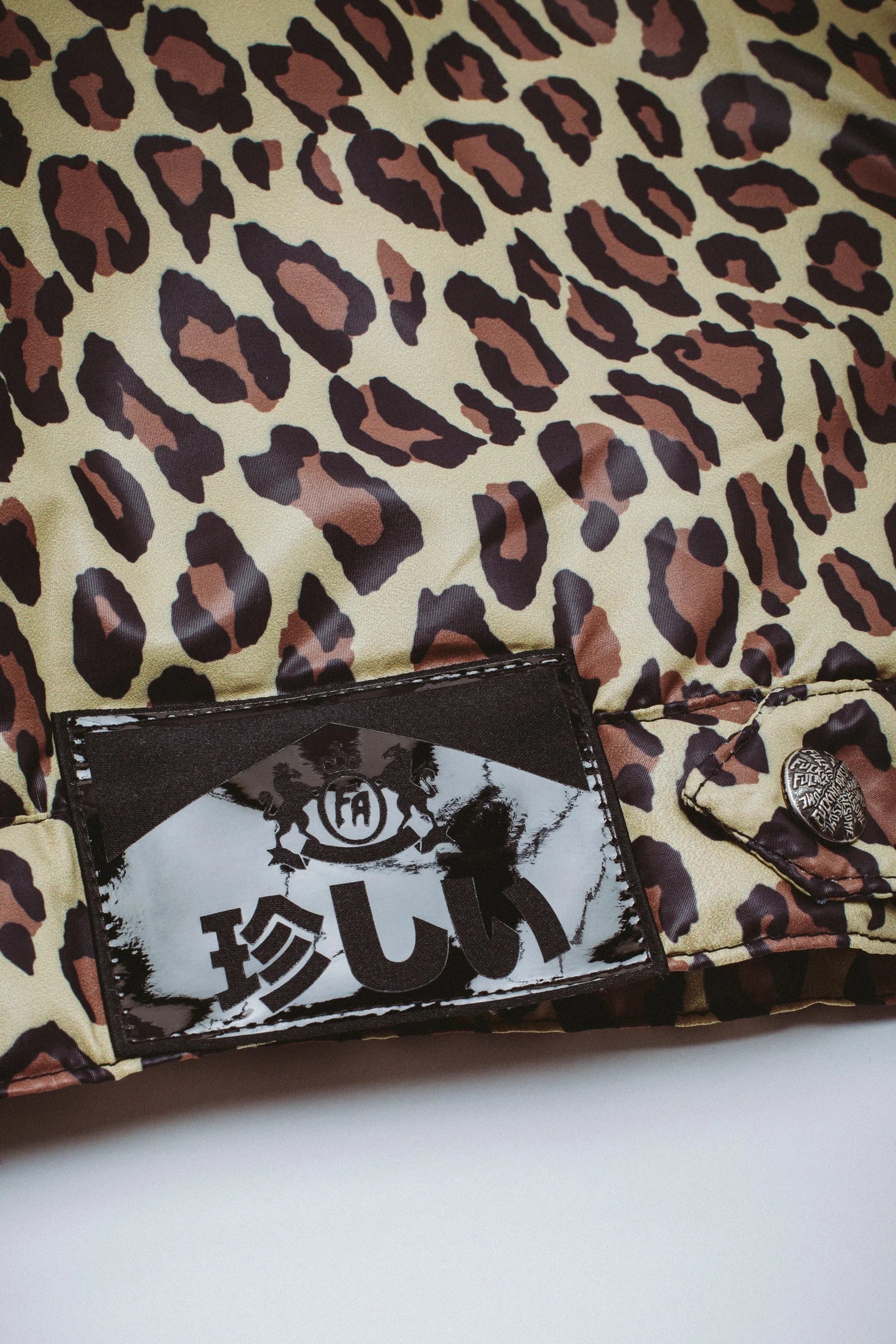 Fucking Awesome - Nylon Oversized Trucker - Leopard - ARROW & BEAST