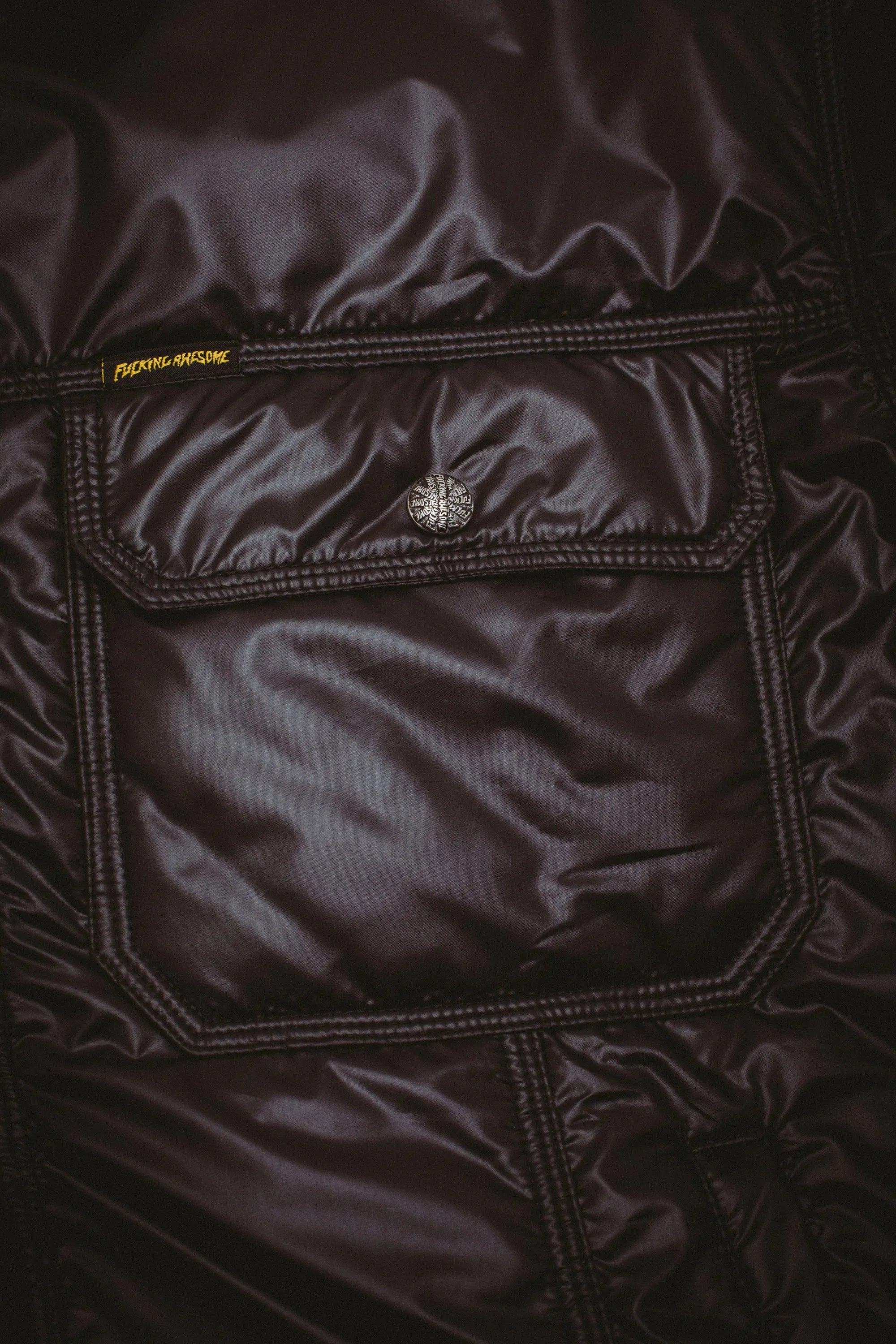 Fucking Awesome - Nylon Oversized Trucker - Black - ARROW & BEAST