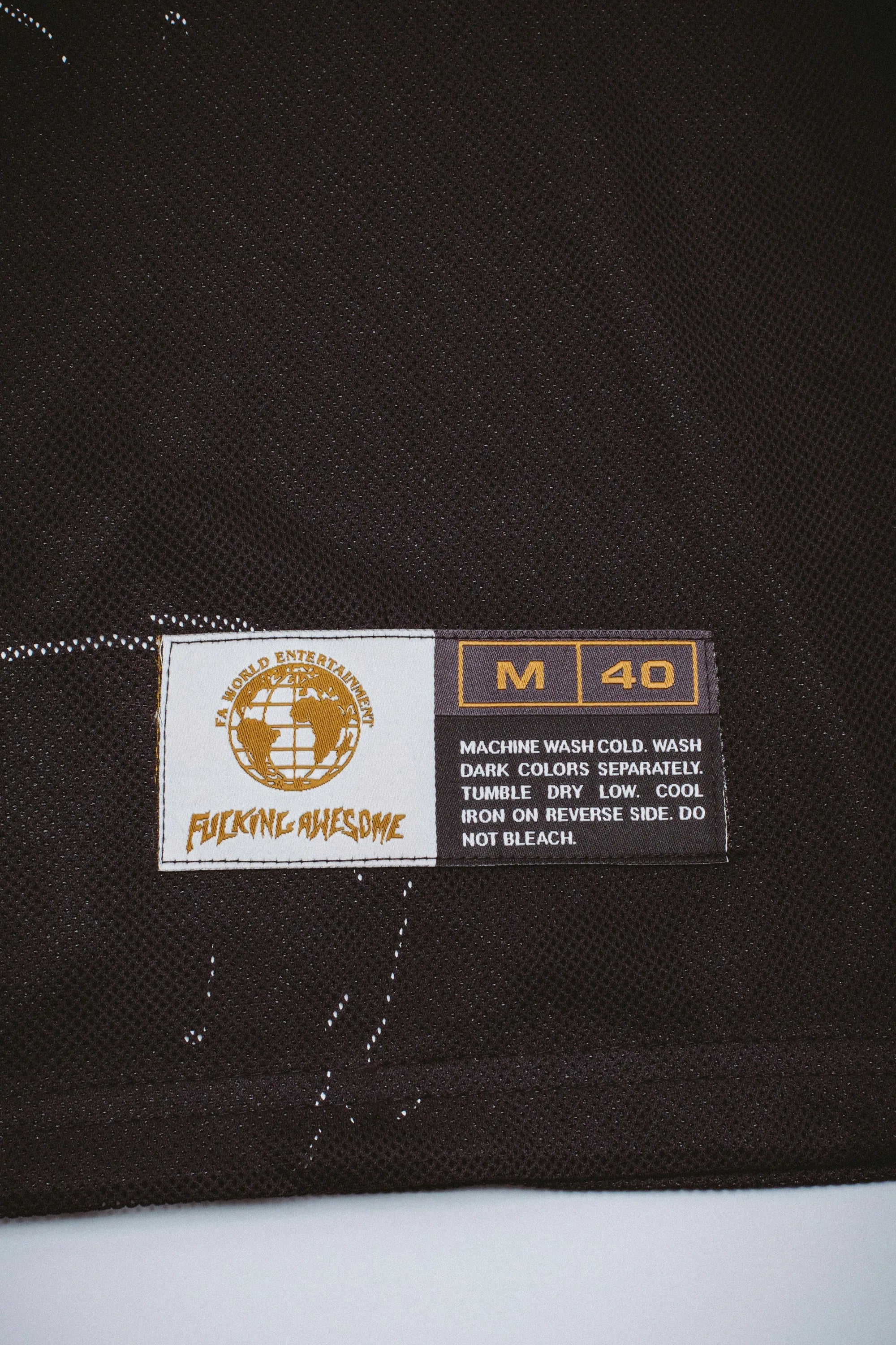 Fucking Awesome - Skeleton Mesh Tee - Black - ARROW & BEAST