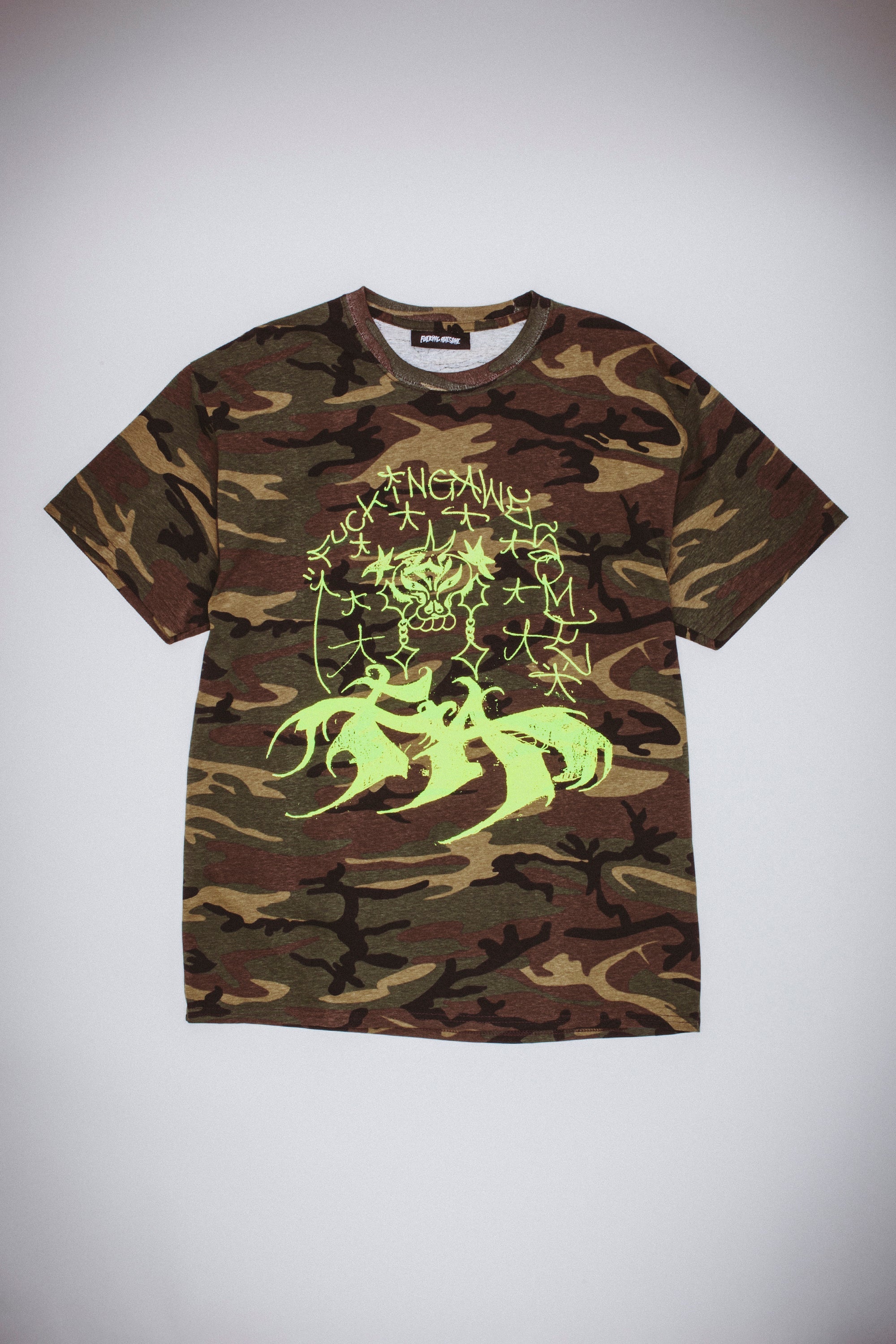 Fucking Awesome - Savie Tee - Camo – ARROW & BEAST