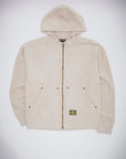 Fucking Awesome - KO Corduroy Zipped Hoodie - Cream - ARROW & BEAST