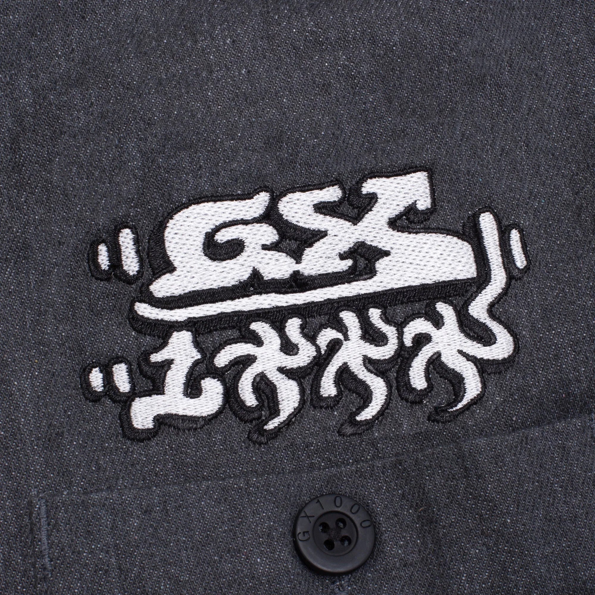 GX1000 - Denim Hooded Jacket - Black - ARROW & BEAST