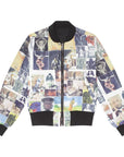 Fucking Awesome Reversible Nylon Bomber Jet Black/collage Art - ARROW & BEAST