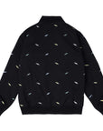 Magenta Skateboards Flock Bomber Jacket black - ARROW & BEAST