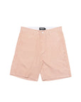 Chrystie NYC Chrystie OG Logo Seersucker Short Pants Orange Stripes - ARROW & BEAST