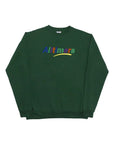Alltimers - Embroidered Estate Crew Dark Green - ARROW & BEAST