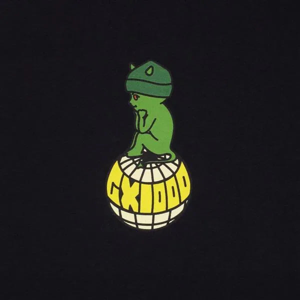 GX1000 - World Tee Black - Black - ARROW & BEAST