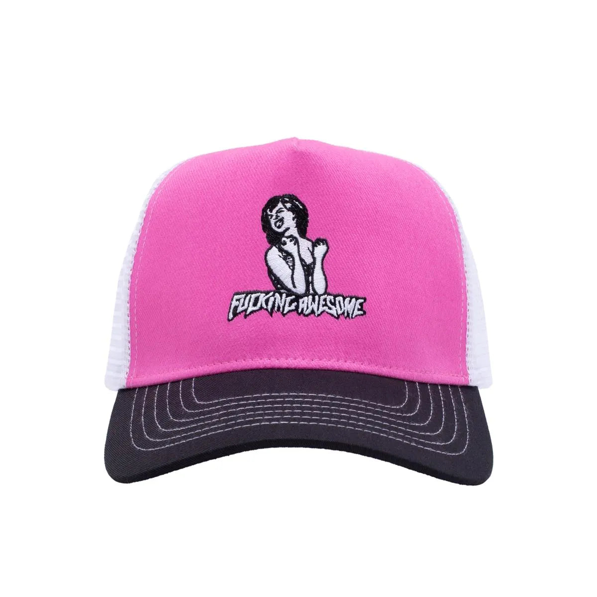 Fucking Awesome - WeGot Power Snapback - Pink/White