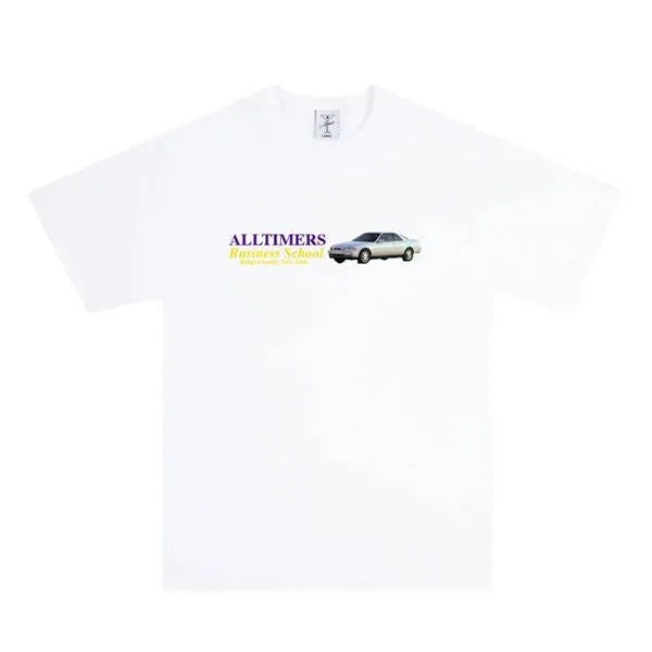 Alltimers - Kings County T-Shirt - White - ARROW & BEAST