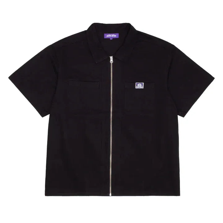 Fucking Awesome - Avatar Zip Workshirt - Black - ARROW & BEAST