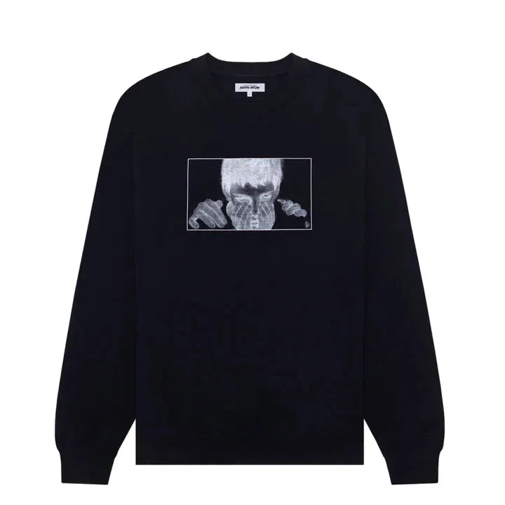 Fucking Awesome - FA World Logo Crewneck - Black - ARROW & BEAST