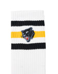 Hardies Hardware Embroidered Panther Striped Sock - ARROW & BEAST