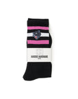Hardies Hardware - Embroidered Panther Striped Sock - ARROW & BEAST