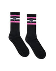 Hardies Hardware - Embroidered Panther Striped Sock - ARROW & BEAST