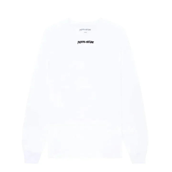 Fucking Awesome - Little Stamp L/S Tee - White - ARROW & BEAST