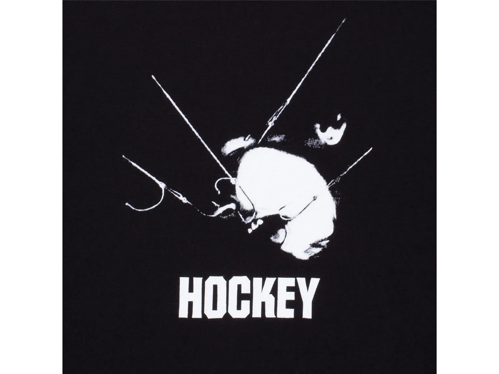 Hockey Skateboards - Pull Tee - Black - ARROW & BEAST