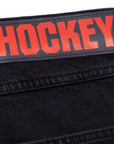 Hockey Skateboards - Hockey Double Knee Jean - Washed Black - ARROW & BEAST