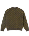 Polar Skate Co. Polar Knit Sweater Army Green - ARROW & BEAST