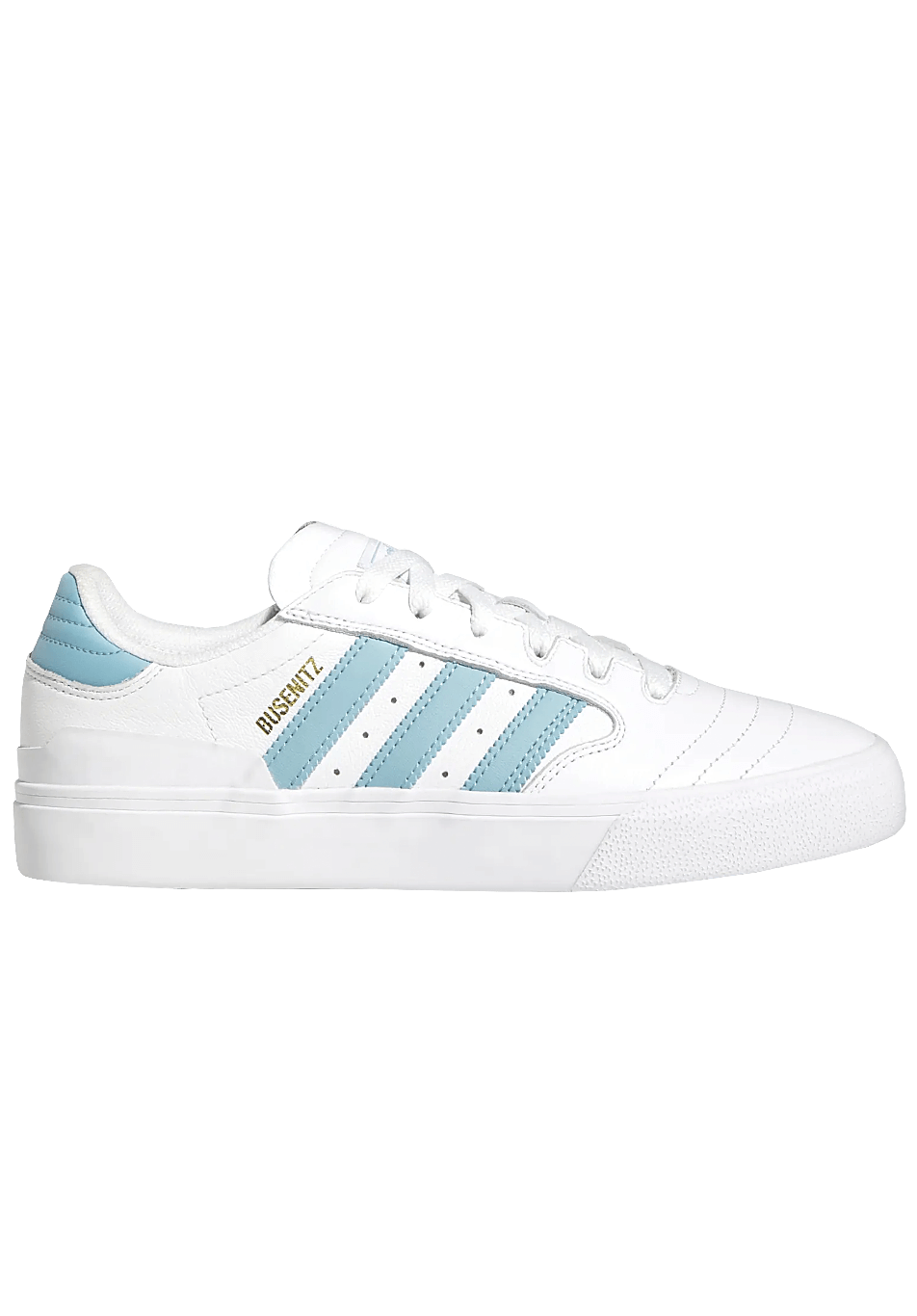 adidas Skateboarding Busenitz Vulc II White Preloved Blue HQ2022
