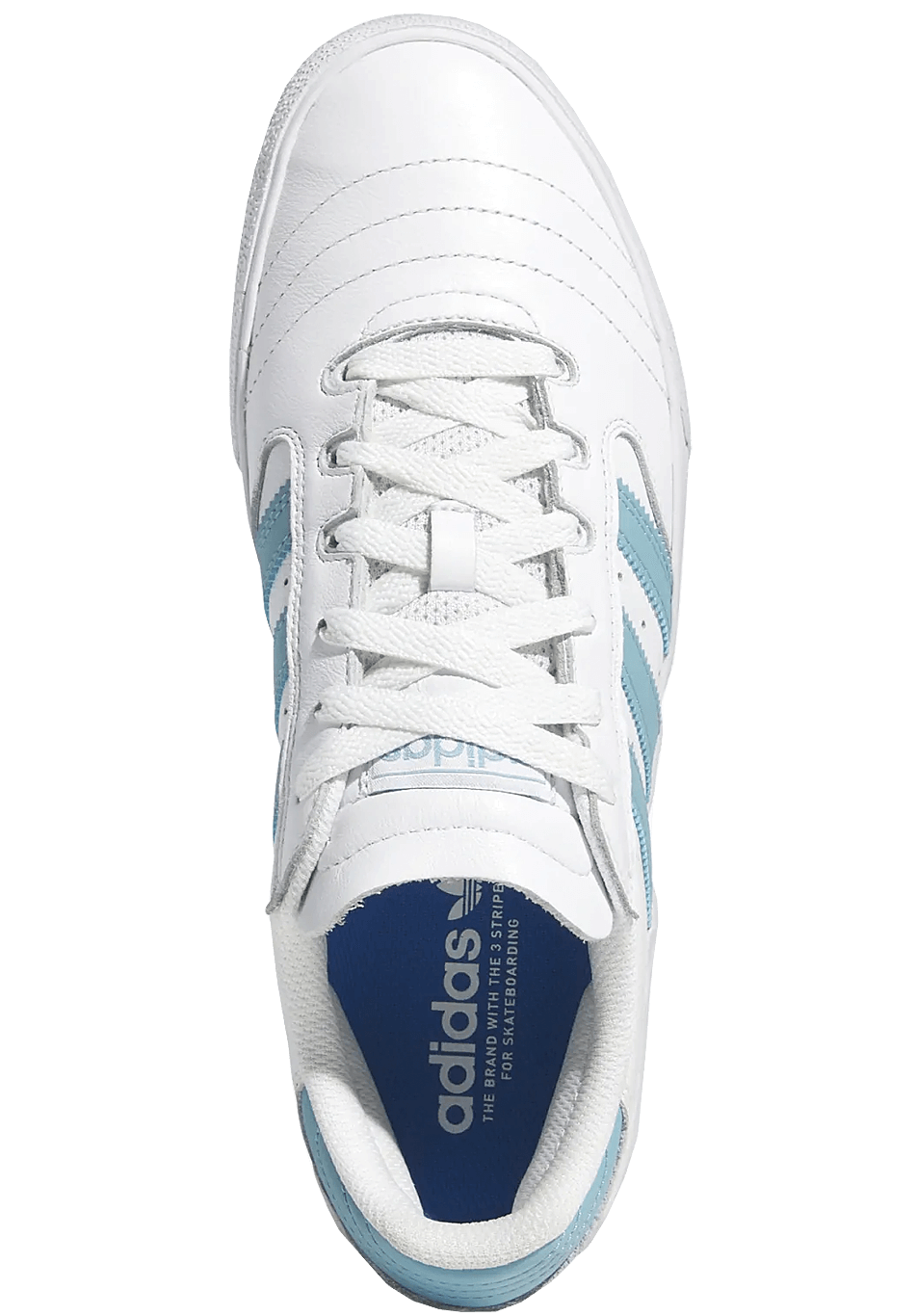 adidas Skateboarding Busenitz Vulc II White Preloved Blue HQ2022