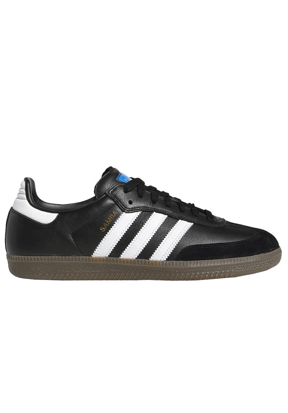 adidas Skateboarding Samba ADV Shoe Black Gum