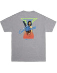 Alltimers Pliskin Player Tee Heather Grey - ARROW & BEAST