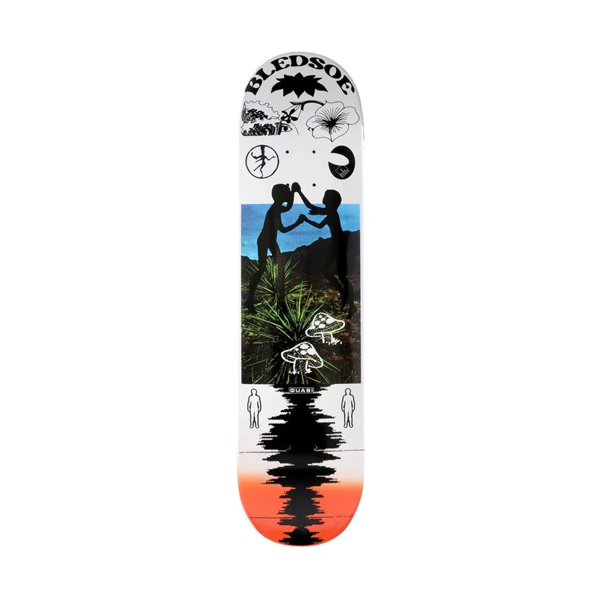 Quasi Skateboards Bledsoe 'dreamcatcher' Deck White - ARROW & BEAST