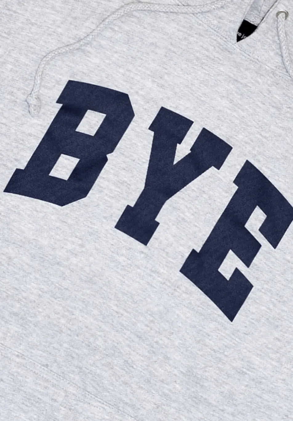 Bye Jeremy Bye Hoodie Grey - ARROW & BEAST