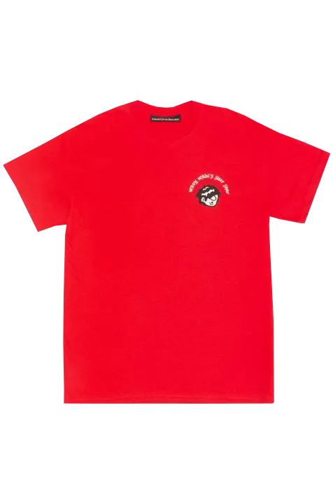 Call Me 917 Wavy Wade Tee Red - ARROW & BEAST