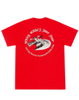 Call Me 917 Wavy Wade Tee Red - ARROW & BEAST