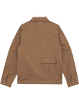 Dickies Skate x Pop Trading Co Eisenhower Jacket Rain Drum Brown - ARROW & BEAST