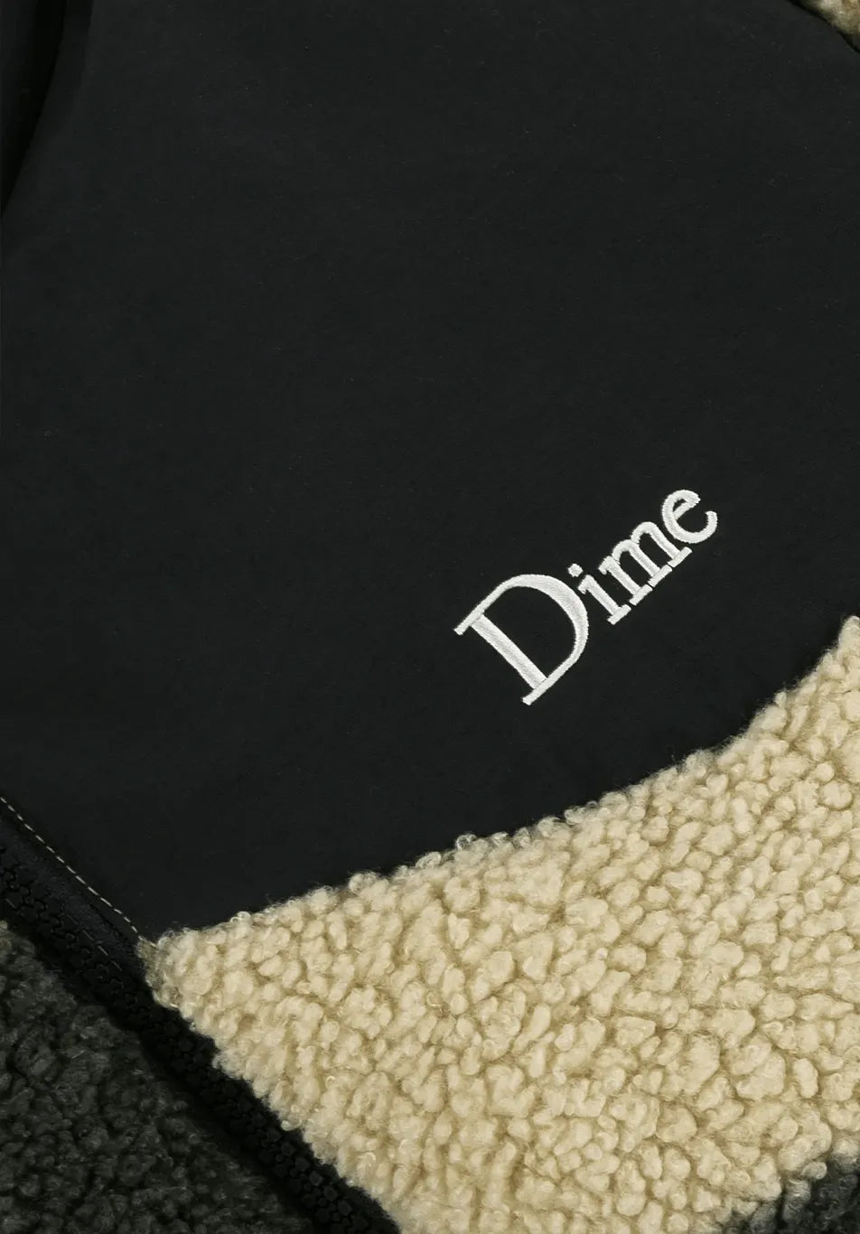 Dime MTL Sherpa Puffer Jacket Camo ONLINE ONLY - ARROW & BEAST