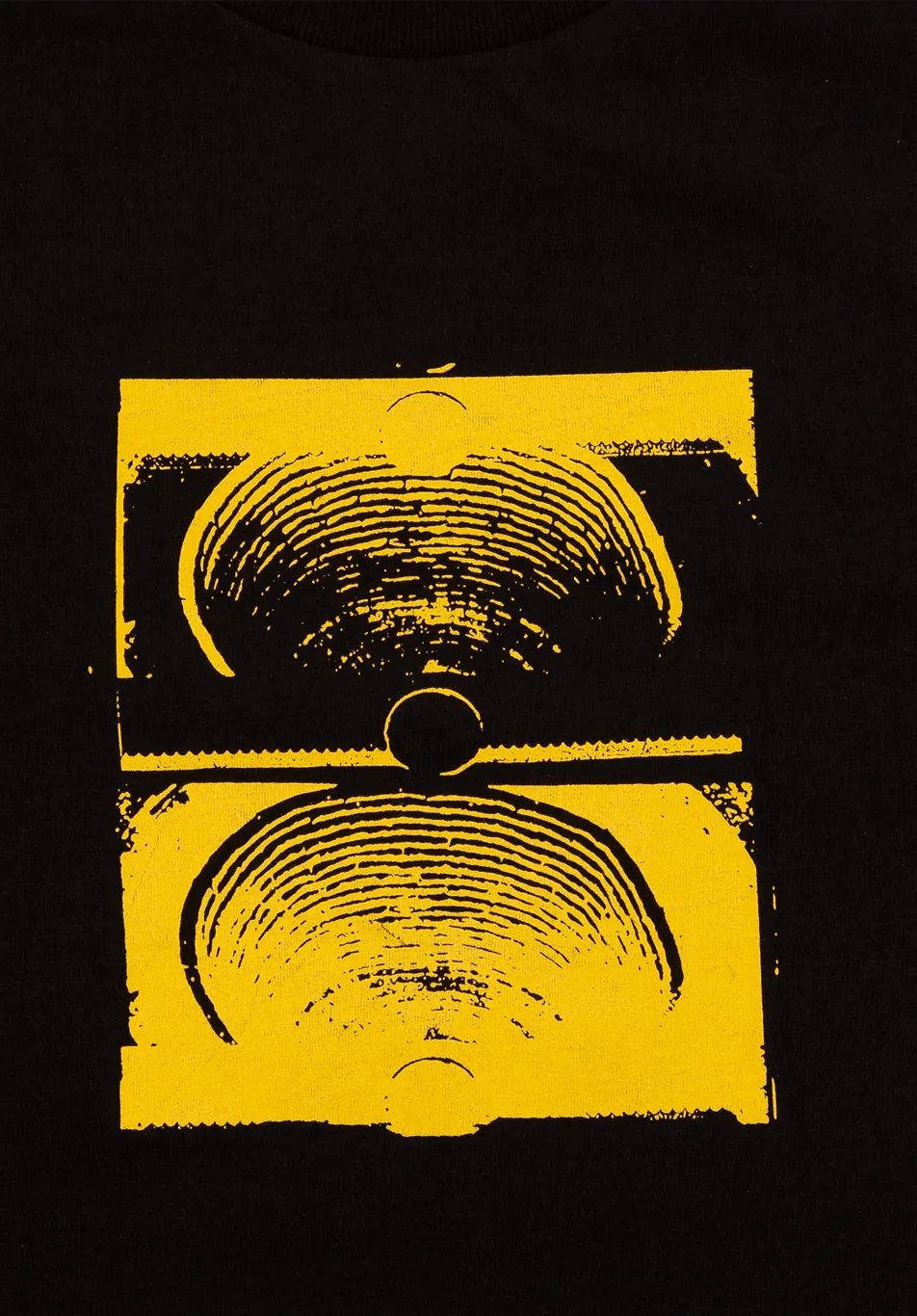 Former Merchandise Crux LS Tee Black Yellow - ARROW & BEAST