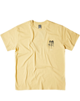 Former Merchandise Disintegrate Tee Flax - ARROW & BEAST