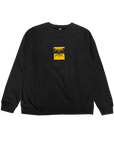 Former Merchandise Crux LS Tee Black Yellow - ARROW & BEAST
